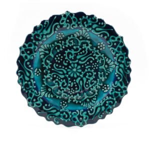 Royal Turkish Ceramic Handmade Plate, Wall Hanging