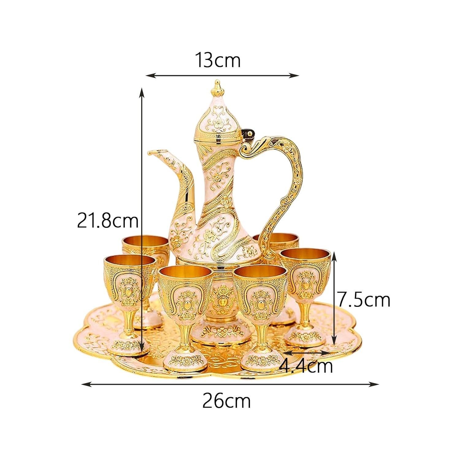 Vintage Turkish Coffee Pot Tea Set - Image 2