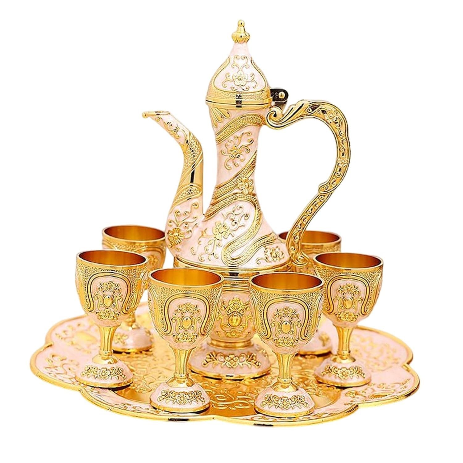 Vintage Turkish Coffee Pot Tea Set
